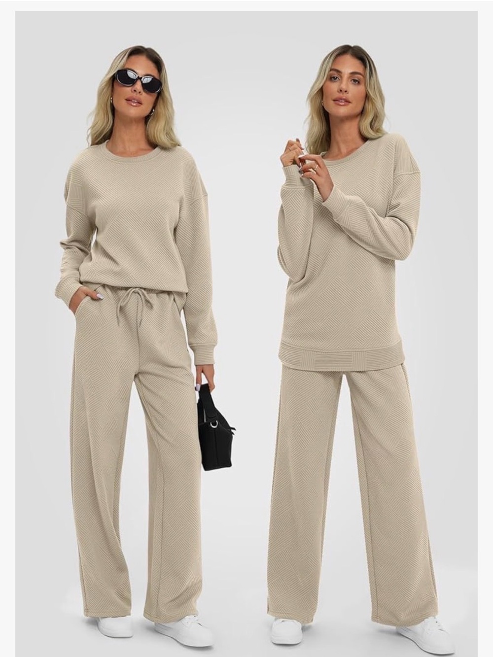 Women's Wide-Leg Lounge Set